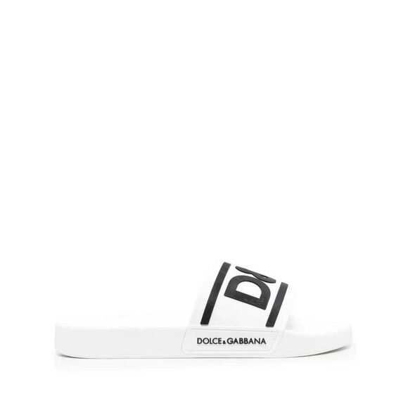 Dolce & Gabbana Men Rubber Slide Sandals